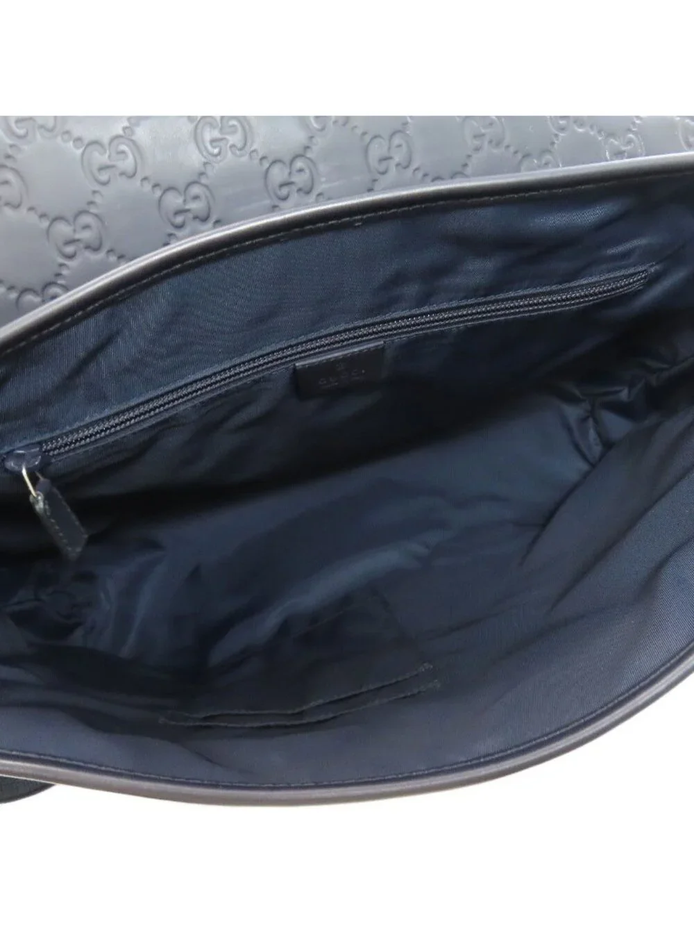 Gucci Messenger GG Signature Guccissima Shoulder Bag Leather